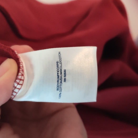 Land's End Sweater mens  Womens  1/2 Zip Stand Collar  red pullover  size XL - Picture 6 of 6